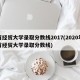 首经贸大学录取分数线2017(2020年首经贸大学录取分数线)