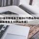 【31省份新增本土确诊175例山东88例,6省新增本土30例山东省】