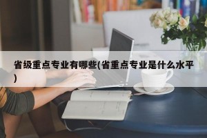 省级重点专业有哪些(省重点专业是什么水平)